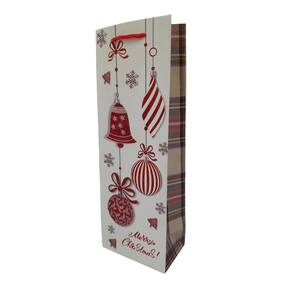 Sacola/Embalagem Presente 36x12x8cm Marry Christimas4-Quanhe