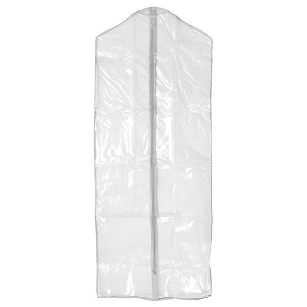 Kit 10 Capa Vestido Longo Noiva Zíper 1,60 Tnt/Pvc Branca