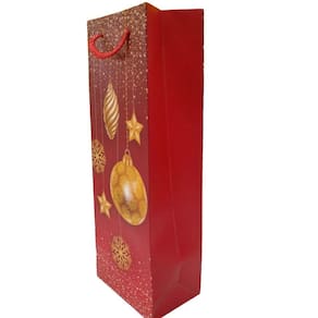 Sacola/Embalagem para Presente 36x12x8cm Natal 2 - Quanhe