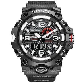 Relógio Masculino Estilo Esportivo Smael 8035 Preto