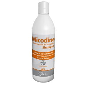 Shampoo Micodine para Cães e Gatos 500ml - Syntec