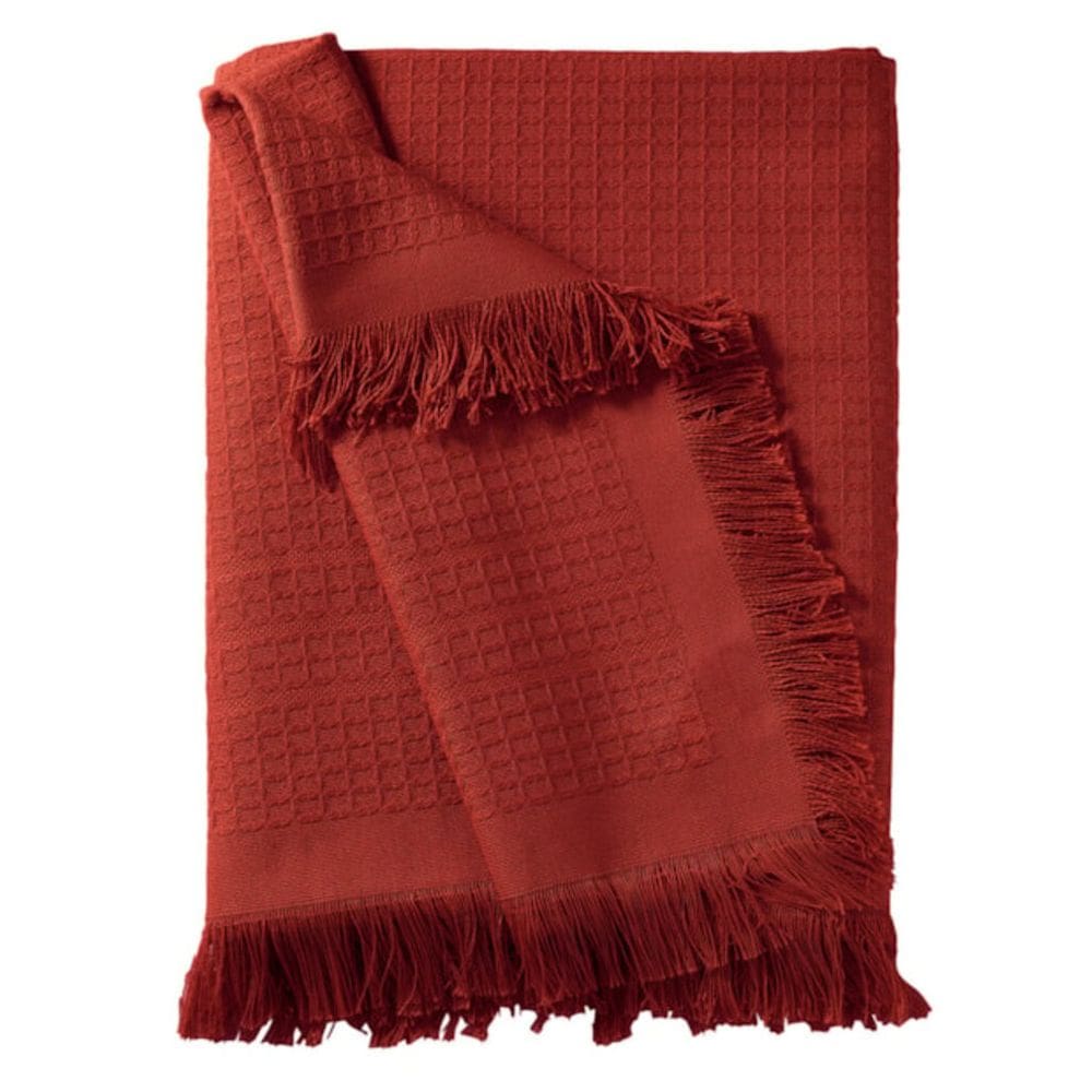 Manta Xale de Sofá Marrocos Dohler 120 cm x 150 cm Algodão Cores Vivas