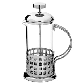 Cafeteira Francesa Vidro/Aço Inox 18 cm - Prática e Durável