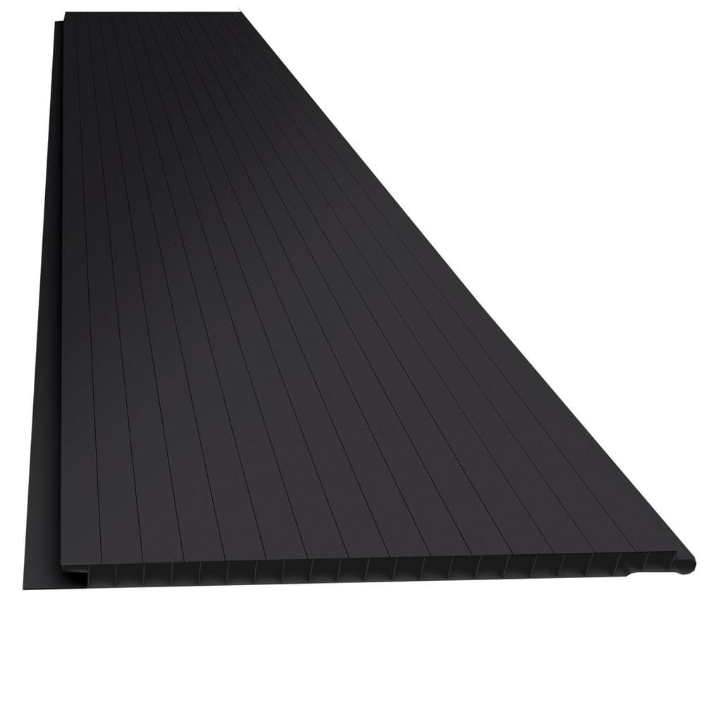 Forro de PVC 8mm x 20cm x 3,00m com 6m² por Caixa Bariri - caixa com 6m2 - Preto