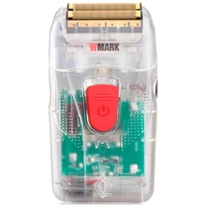Maquina De Cabelo Shaver Wmark Ng987 Transparente Barbeador