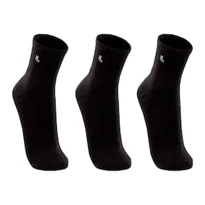 Kit Com 3 Pares Meias Cano Médio Esportiva Adulto Lupo