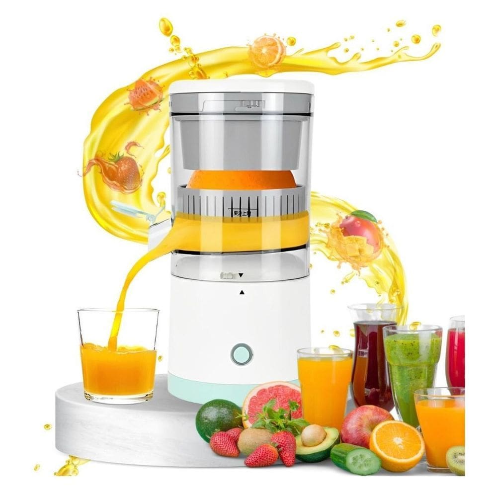 Espremedor De Frutas Elétrico Portátil P/Suco Limão Laranja