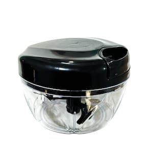 Processador de Alimentos Manual Essencial - Preto 500ml