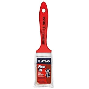Pincel Para Acabamentos Com Cerdas Sintéticas 1.1/2" - Atlas