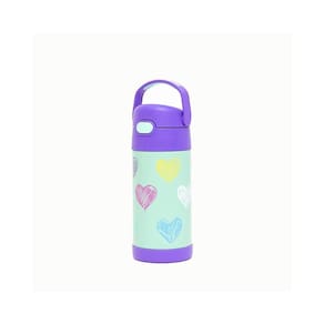 Garrafinha Térmica Funtainer 355Ml Corações Thermos