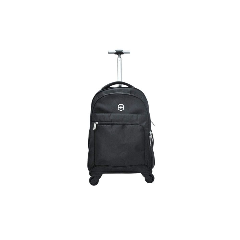 Mochila com Carrinho Executiva Mala com 4 Rodas e com Giro 360º