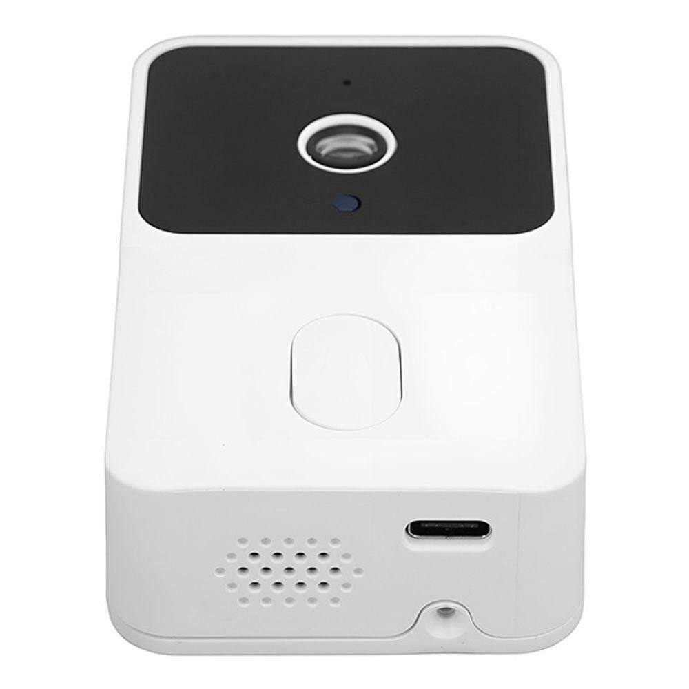 Campainha Wi-fi Inteligente Com Interfone Câmera De Vídeo E Visão Noturna Conexão Por App