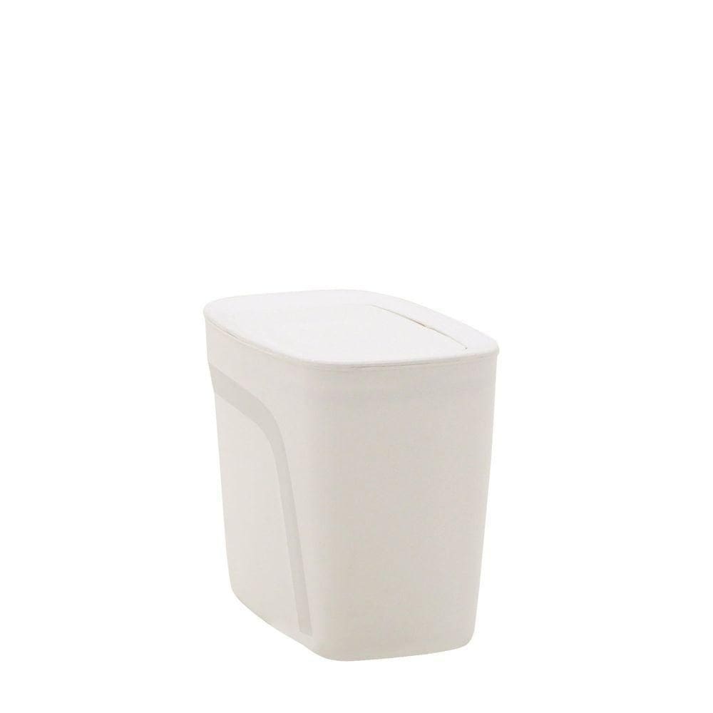 Lixeira Tramontina Compact Branco Tampa Basculante 6,5 L Tramontina
