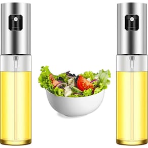 Kit 2 Pulverizador Borrifador De Cozinha Spray Azeite Óleo