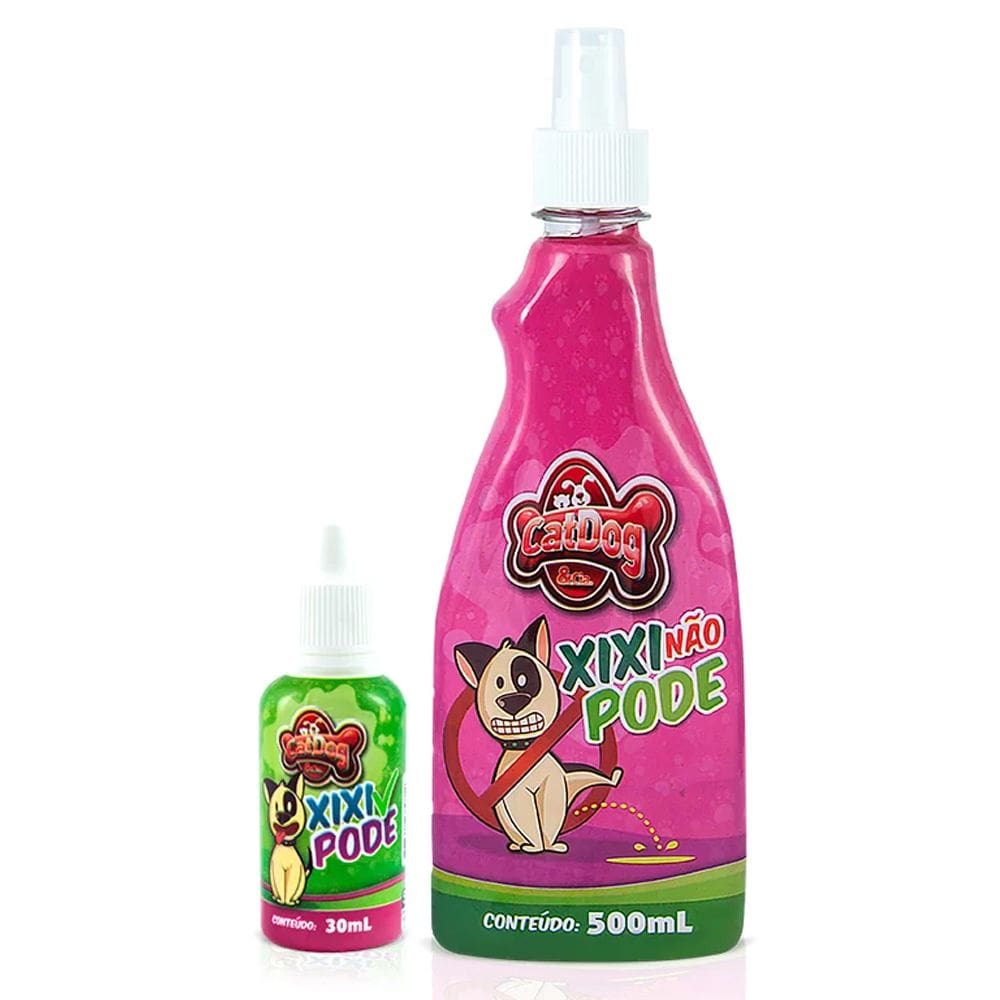Educador Sanitário Para Cães Casadinho Xixi Não e Educador Xixi Sim CatDog