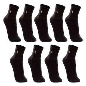 Kit Com 9 Pares De Meias Adulto Cano Médio Esportiva Lupo
