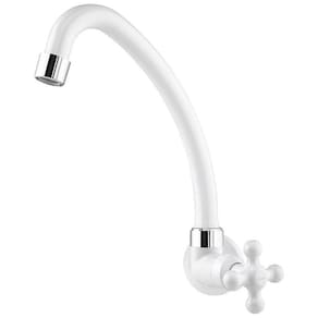 Torneira Cozinha Abs Bica Móvel Par Branco C23 Maruja 1130402 Blister