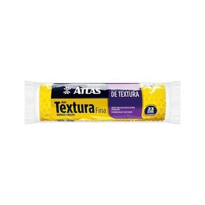 Pincéis Atlas 110/75 Rolo De Textura Fina De Espuma Branco 23cm