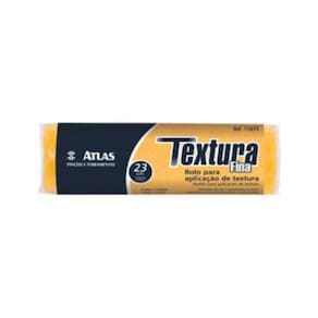 Rolo Textura Fina Atlas 110/75 - Pintura Uniforme e Fácil