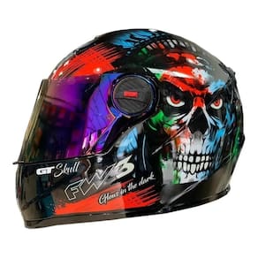 Capacete FW3 Preto Brilhante 56 + 3 Viseiras
