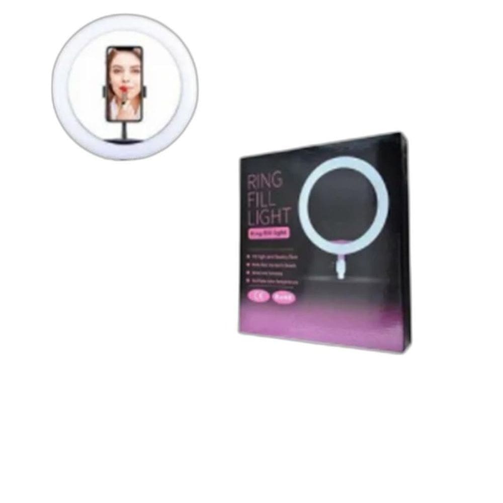 Ring Light Led 10 Polegadas 26Cm Com Trípe Para Gravaçao