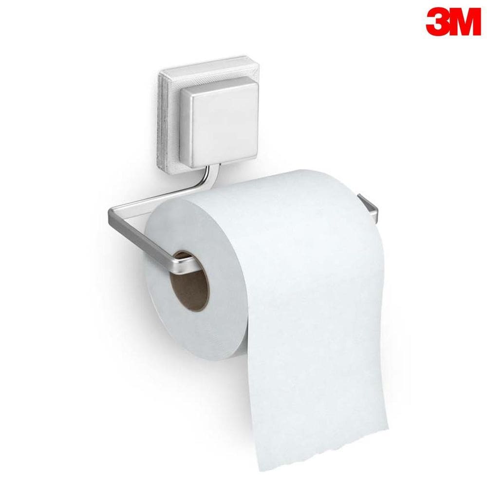 Suporte Papel Higiênico Piatina Cromo Fosco Arthi 3M 3347