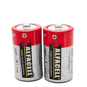 Pilhas Alfacell D 1.5V 2 Unidades R20P/2S