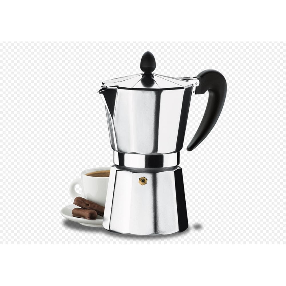 Cafeteira Alumínio Brinox Verona 300ml 6 Xícaras - Fogão