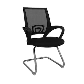 Cadeira De Escritório Fixa Office Santiago Preta Rivatti