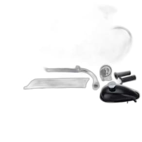 Kit Completo Motor Para Bicicleta Motorizada 80Cc