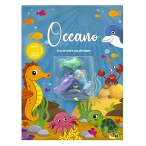 Aventuras Com Borrachas - Colorir & Atividades: Oceano