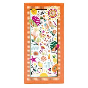 Toalha Banho Praia Velour 76X152Cm Summer Dohler