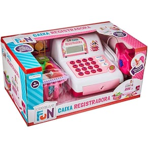 Creative Fun Caixa Registradora Rosa - Multilaser