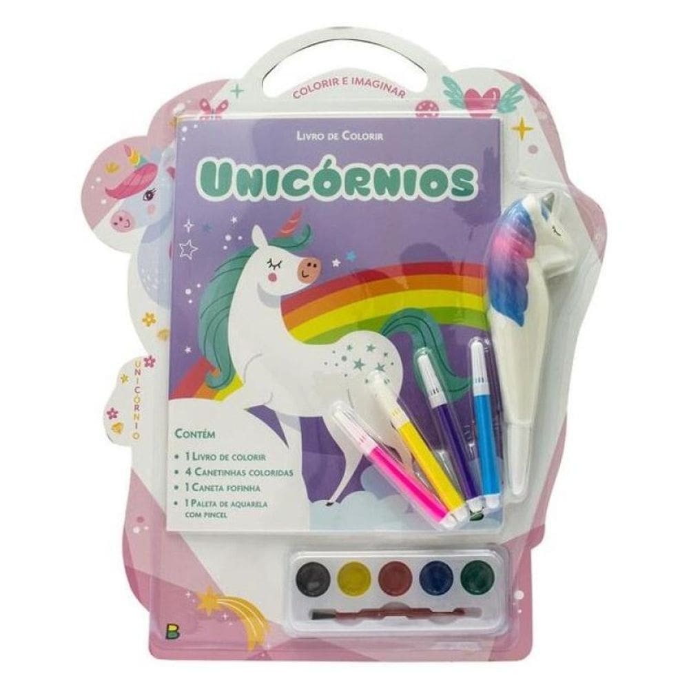 Colorir E Imaginar: Unicórnios