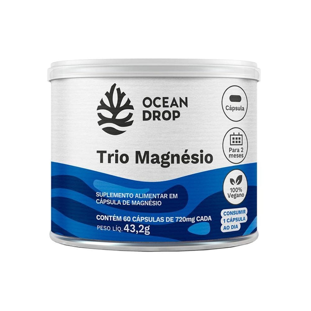 Trio Magnésio Dilamato Natural - Ocean Drop