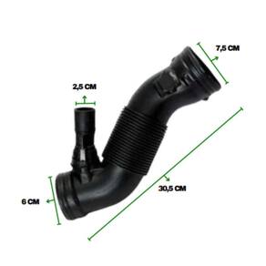 Mangueira Filtro Ar A3 Golf com 2 Saidas 1j0129684g Tr609