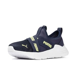 Tênis Infantil Puma Slip On Wired Run Ps Esporte Conforto