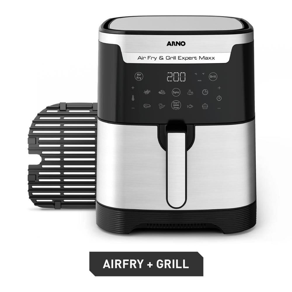 Fritadeira sem Óleo Arno Airfry & Grill Expert Maxx Digital AFD6 | Arno