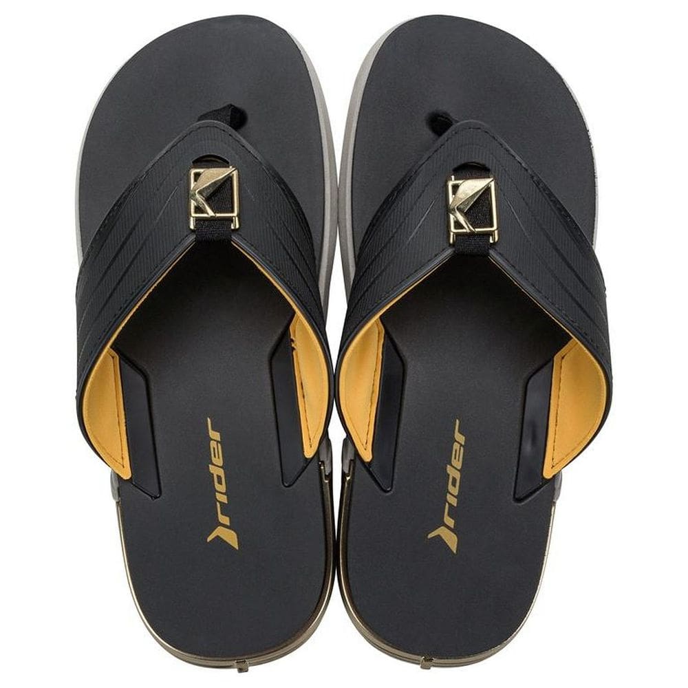 Chinelo de Dedo Masculino Play Metalizado Rider Rbold
