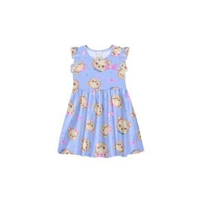 Vestido Bebê Infantil Manga Curta Alakazoo Ref. 46600