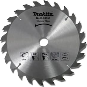 Serra Circular de Widea 7.1/4 POL X 24 Dentes D-03355 MAKITA