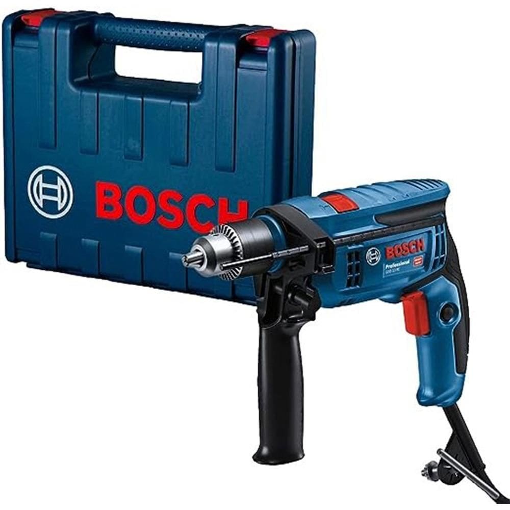Furadeira de Impacto Bosch GSB 13RE com Maleta 750W, 220V