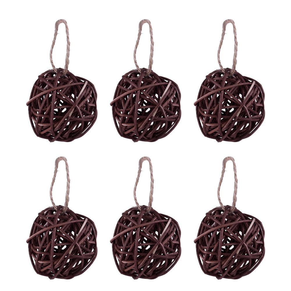 Kit Bola Rattan 6cm C6 Cv244263 Cazza