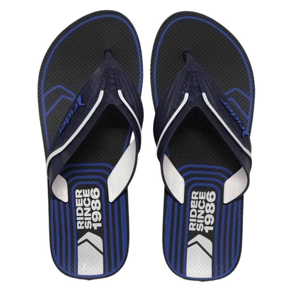 Chinelo de Dedo Masculino Conforto Praia Way Logo Rider