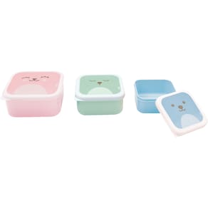 Kit 3 Potinhos Gumy Rosa- Buba