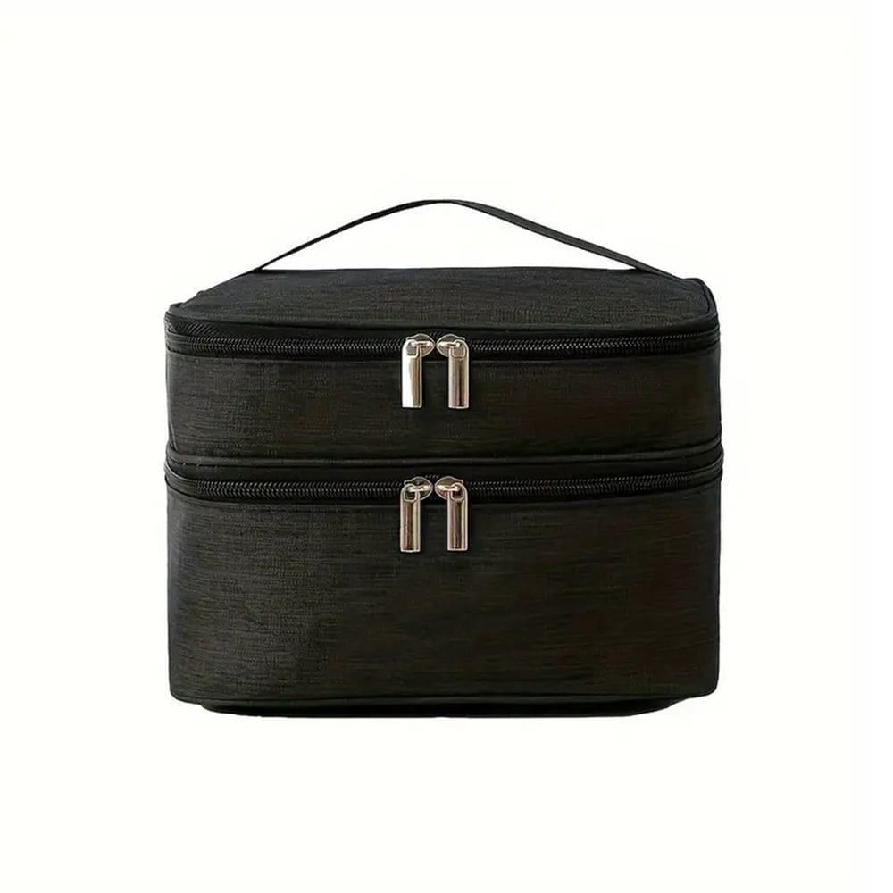 Necessaire Viagem Bolsa Dupla Preta