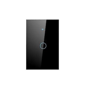 Interruptor Inteligente Preto Wifi 1 Botao Touch Avant Neo