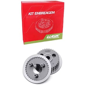 Kit Cubo + Platô Embreagem Wgk Biz 125 Ano 2005 Até 2023
