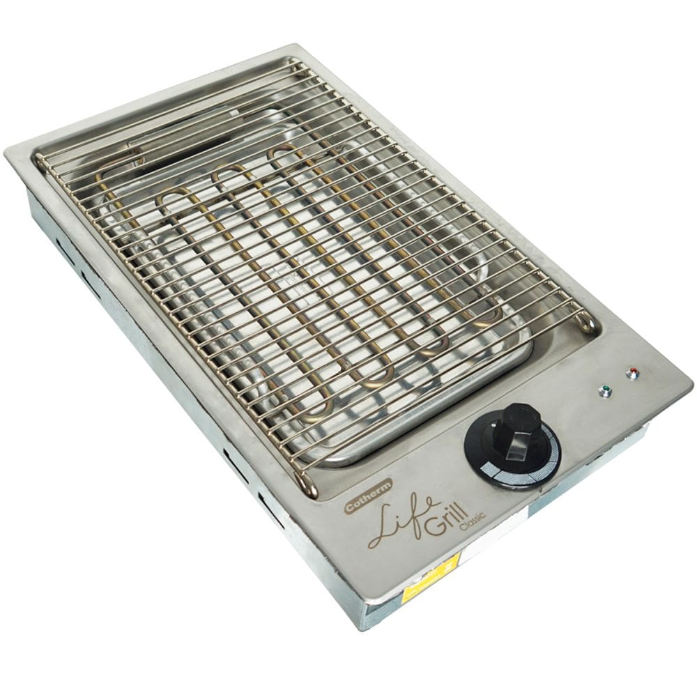 Churrasqueira Elétrica Cooktop Embutir 2000W Inox Cotherm Life Grill Classic