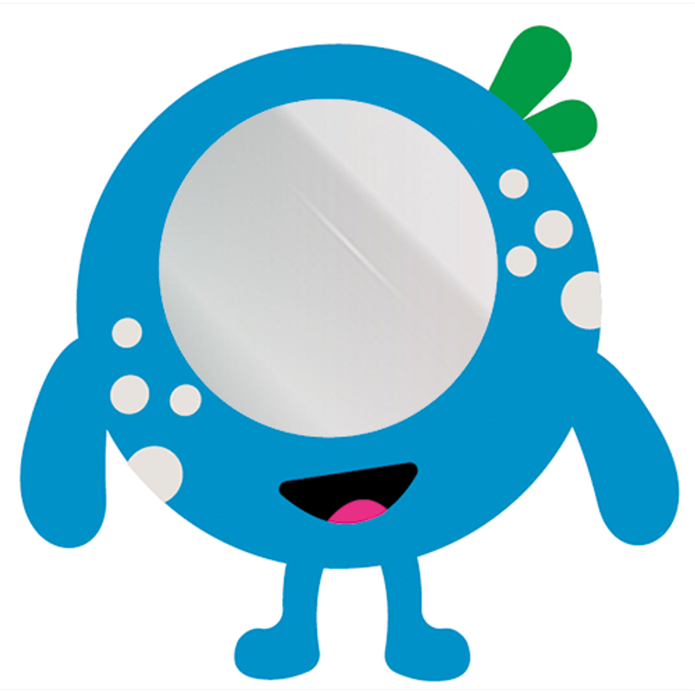 Espelho Divertido Pró-Fono – Azul